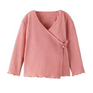 Zara Ribbed Kimono Top